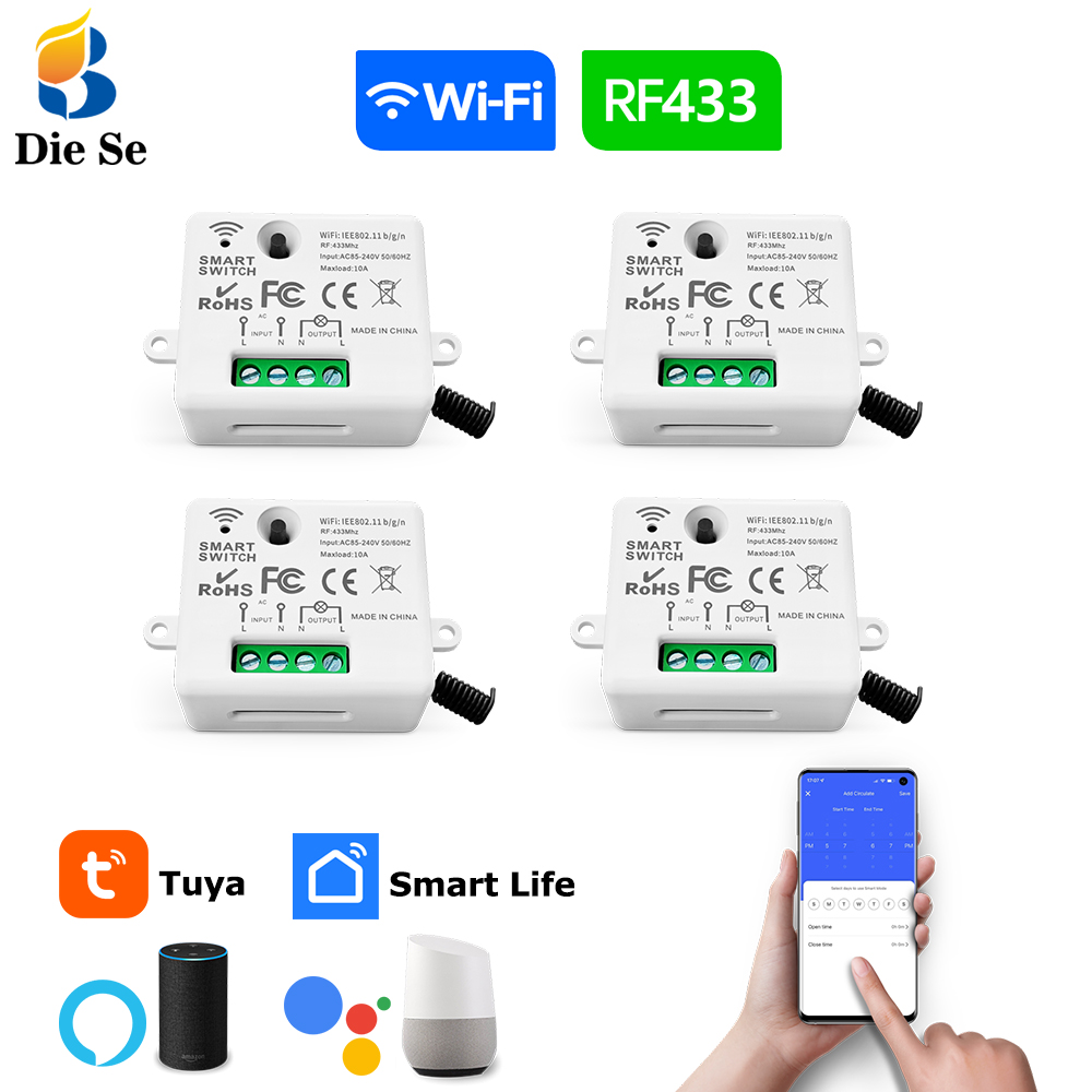 Home Improvement Years - Tuya – interrupteur d'éclairage intelligent WiFi,