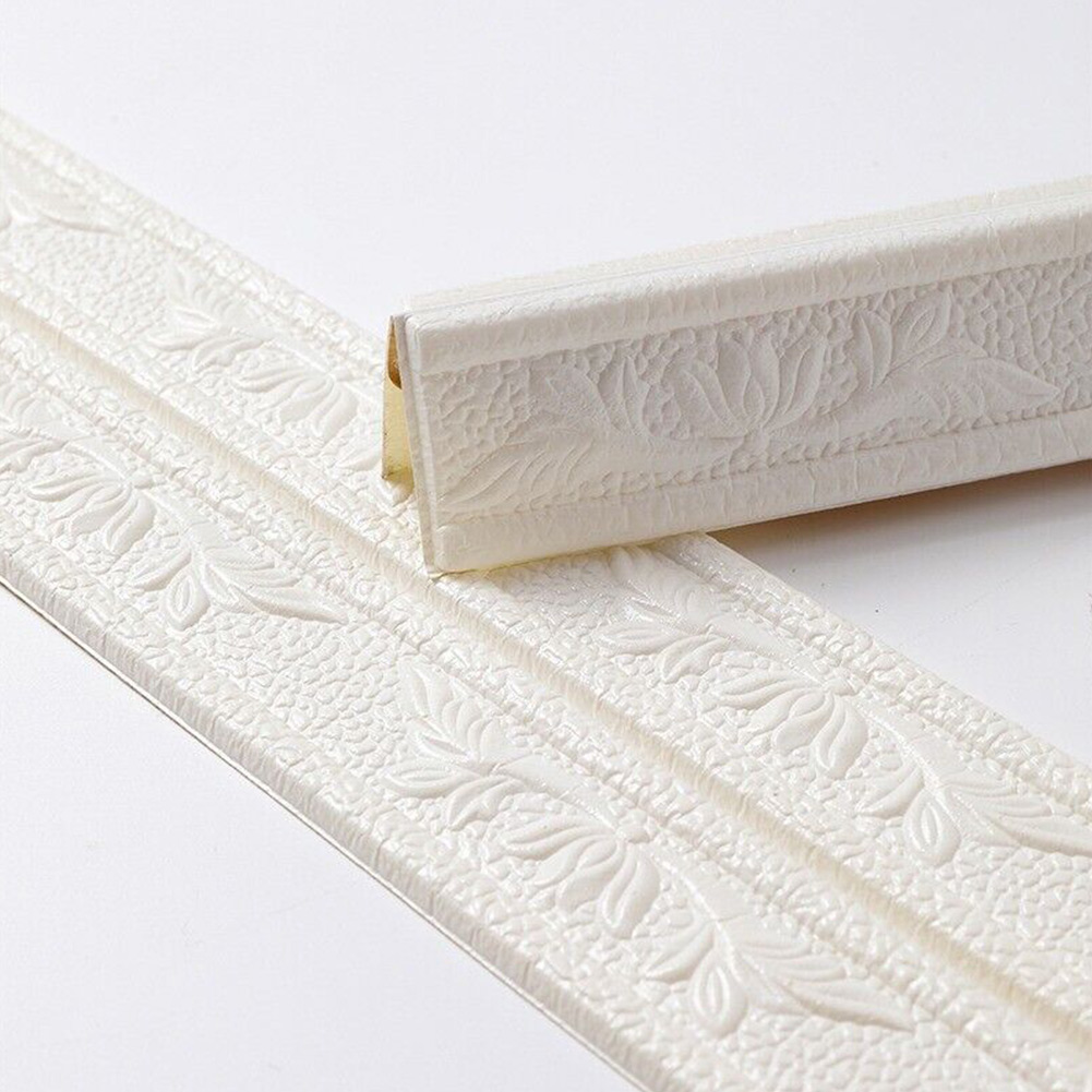 Baseboard Molding Trim - 3D mousse mur garniture ligne plinthe