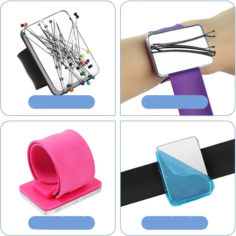 Home Improvement Supplies - Coussin à épingles magnétique en silicone,