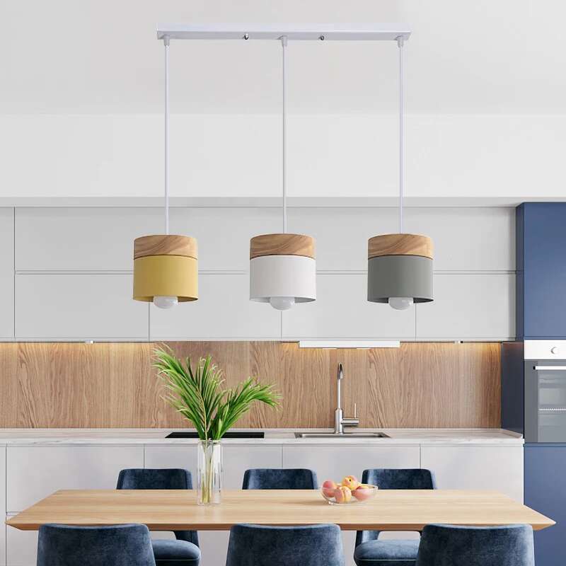 Home Improvement Years - Simplicité nordique LED E27 suspension moderne
