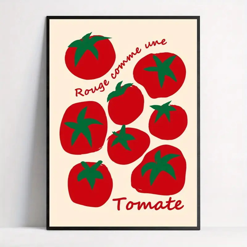 Moderne coloré rouge tomates m - Wall Texture Spray avis et prix