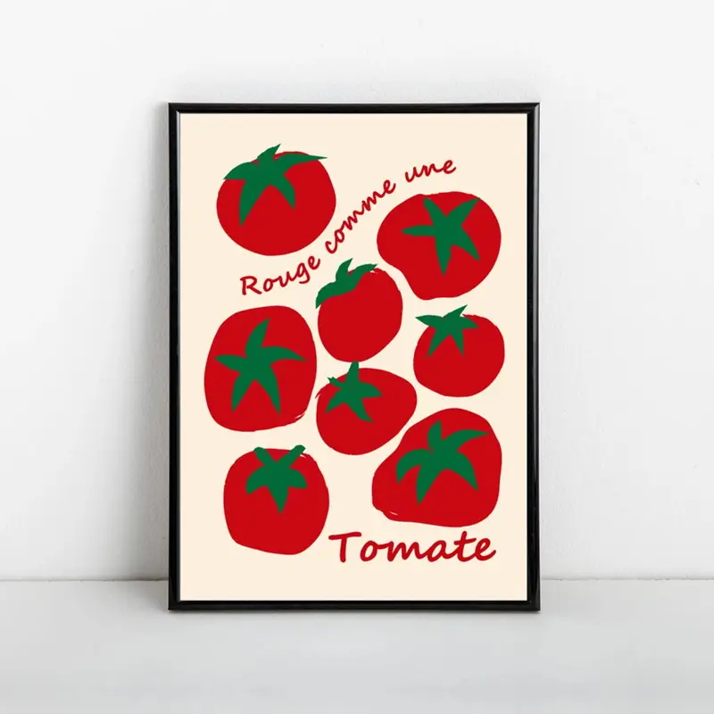 Moderne coloré rouge tomates m - Wall Texture Spray avis et prix