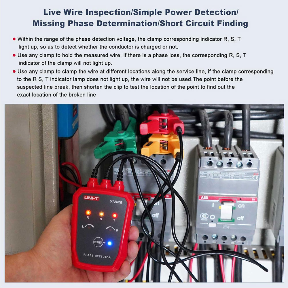 Testeur triphasé sans contact  - Circuit Breaker Finder avis et prix