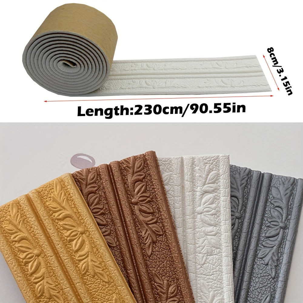 Papier peint auto-adhésif en r - Baseboard Molding Trim avis et prix