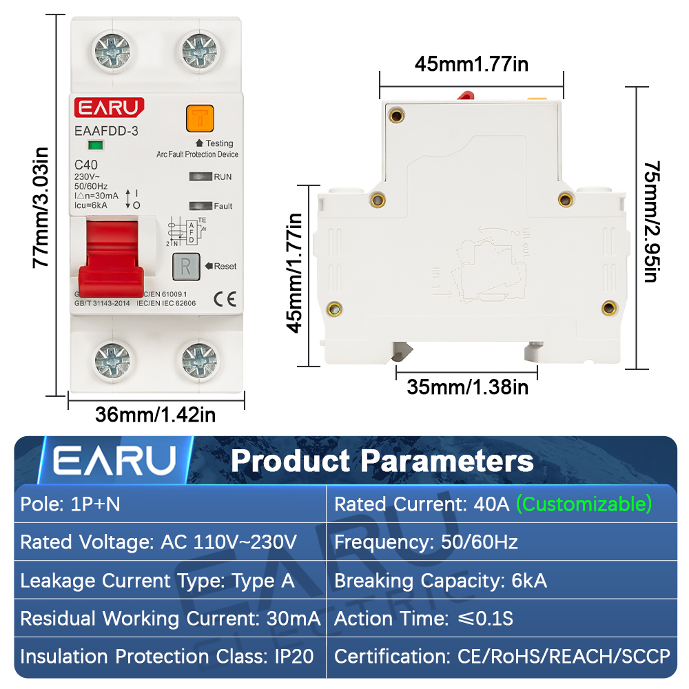 Disjoncteur de protection cont - Circuit Breaker Finder avis et prix