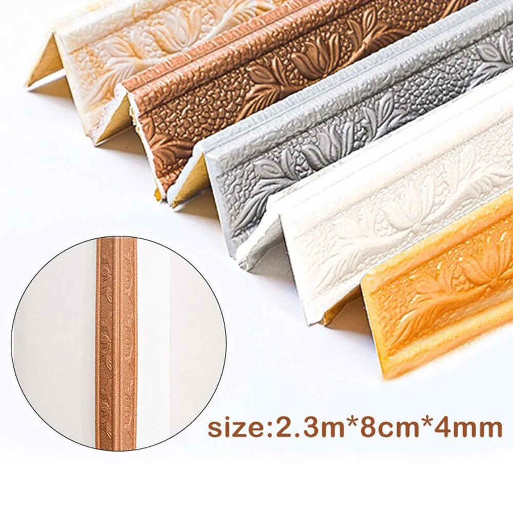 Autocollants muraux 3D impermé - Baseboard Molding Trim avis et prix